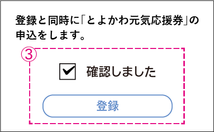 確認画面