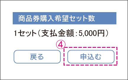 申込確認画面